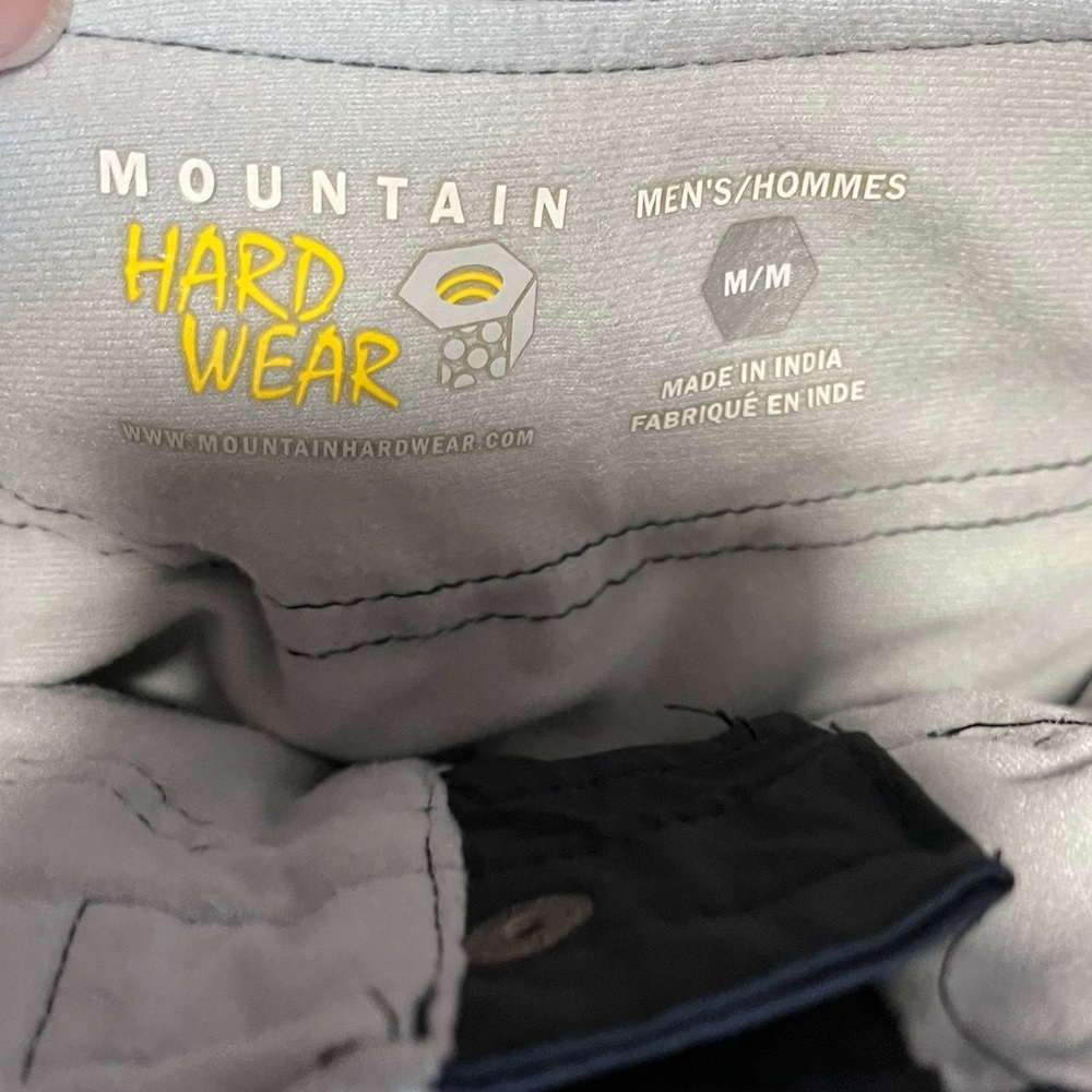 Mountain Hardwear Black Hiking Pants Outdoor Size Medium - Picture 2 of 9